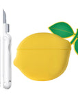Lemon Yellow Silicone AirPods Pro® Case with Cleaning Tool