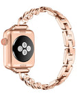 Nikki Skinny Chain-Link Replacement Band for Apple Watch
