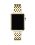 Gold Stainless Steel Apple Watch® Band by Posh Tech