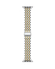 Remy Two-Tone Apple Watch® Band Close-Up of Link Detail