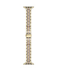 Gold Tri-Tone Skinny Metal Apple Watch® Band