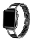 Journey Stainless Steel Square Link Band for Apple Watch