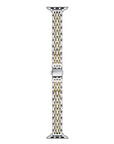 Silver and Gold Two-Tone Skinny Metal Apple Watch® Band
