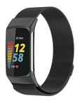 Stainless-Steel Mesh Replacement Band for Fitbit Charge 5