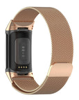 Stainless-Steel Mesh Replacement Band for Fitbit Charge 5