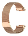 Stainless-Steel Mesh Replacement Band for Fitbit Charge 5