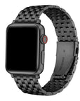 Remy Black Stainless Steel Apple Watch® Band by Posh Tech 