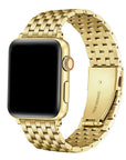 Remy Gold Stainless Steel Apple Watch® Band by Posh Tech 