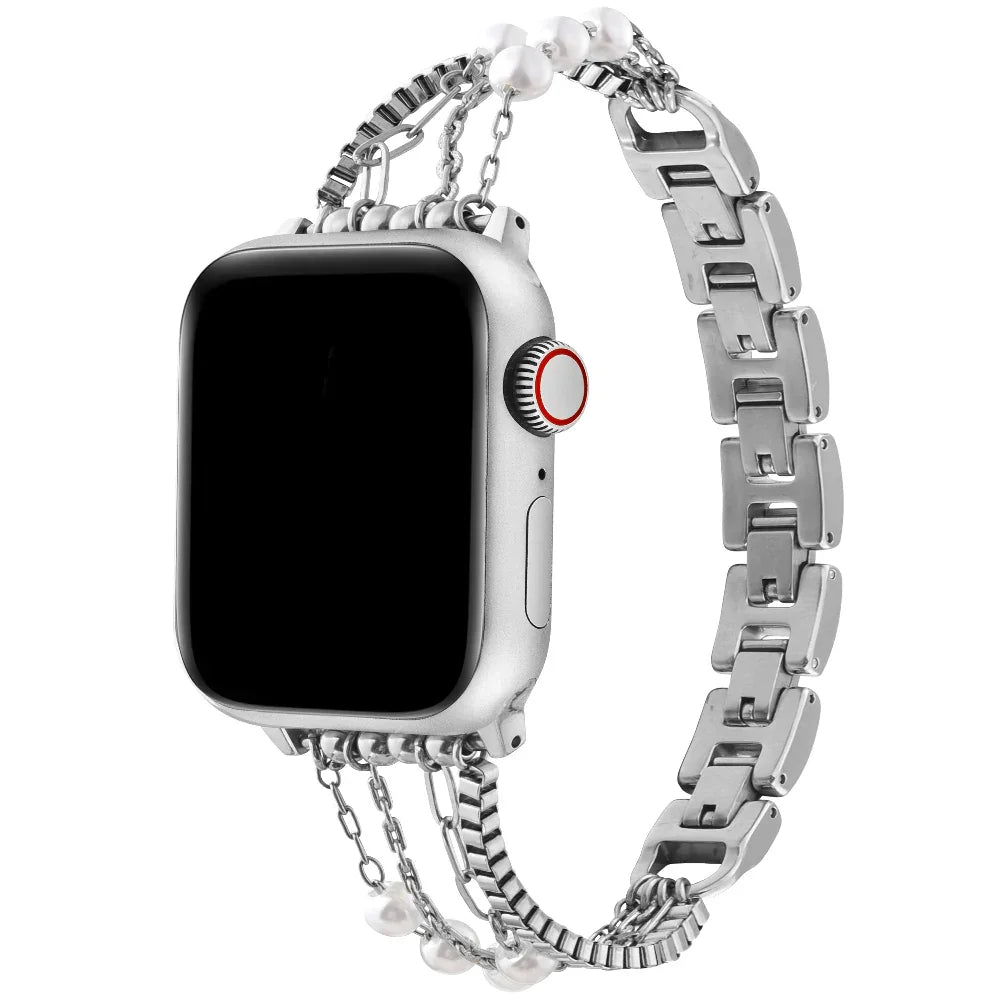 Cape Stainless Steel Apple Watch® Band by Posh Tech 