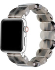 Reese Grey Tortoise Resin Apple Watch® Band by Posh Tech 