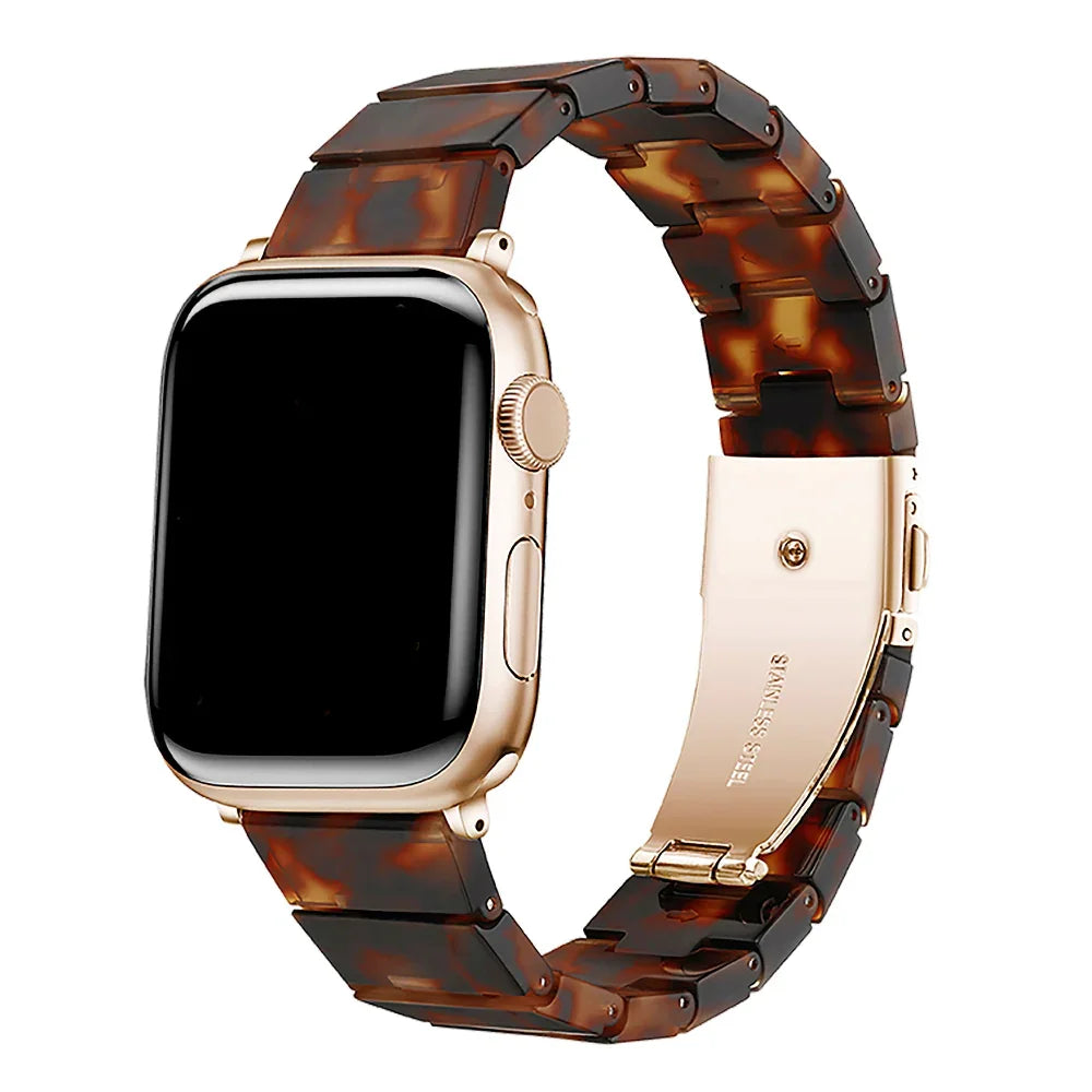 Charlie Tortoise Resin Band for Apple Watch® by Posh Tech 