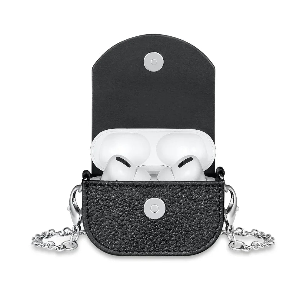 Leather Purse Case for AirPods Pro