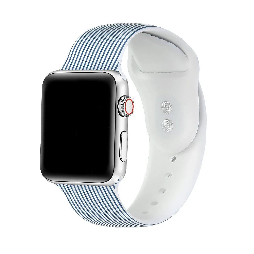 Posh Tech Cottagecore Silicone Band for Apple Watch