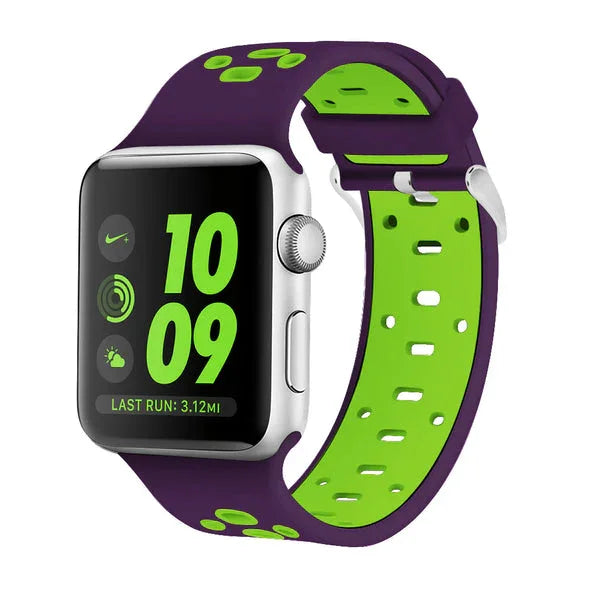 Breathable Silicone Sport Band for Apple Watch - FINAL SALE