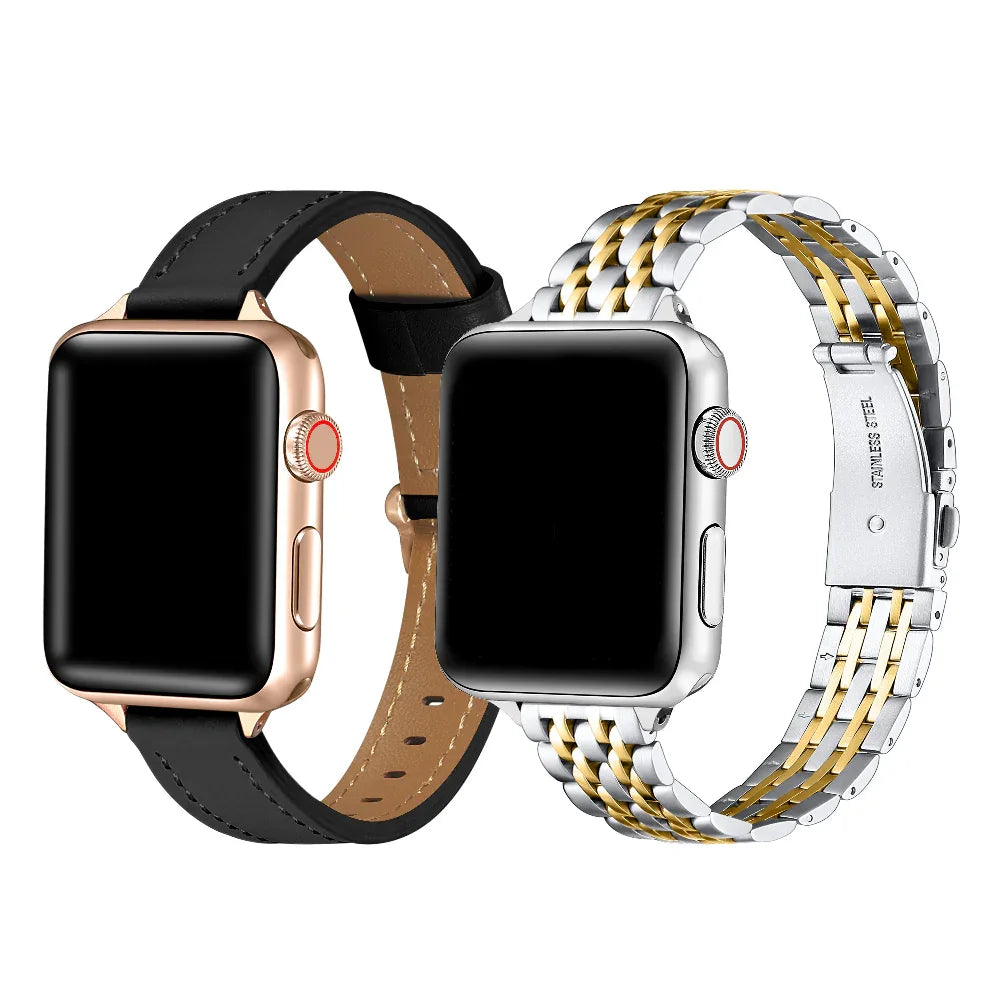 2-Pack Skinny Stella + Carmen Bands for Smartwatch