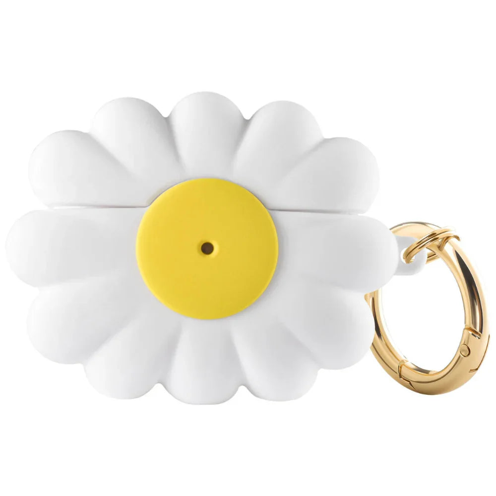 Daisy Silicone Case + Cleaning Tool for AirPods Pro® Keyring Detail