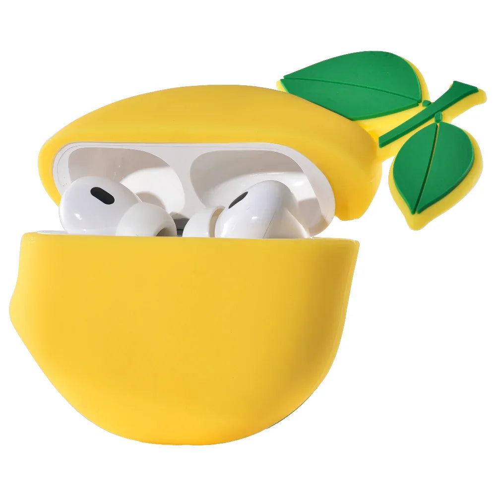 Lemon Yellow Silicone AirPods Pro® Case by Posh Tech