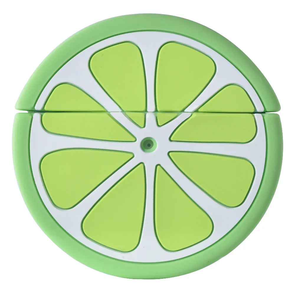 Lime Silicone Airpods Pro® Case Front Detail