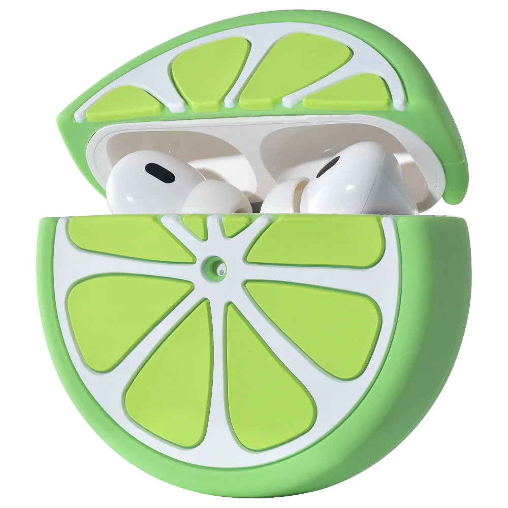 Lime Silicone Case + Cleaning Tool for AirPods Pro® by Posh Tech