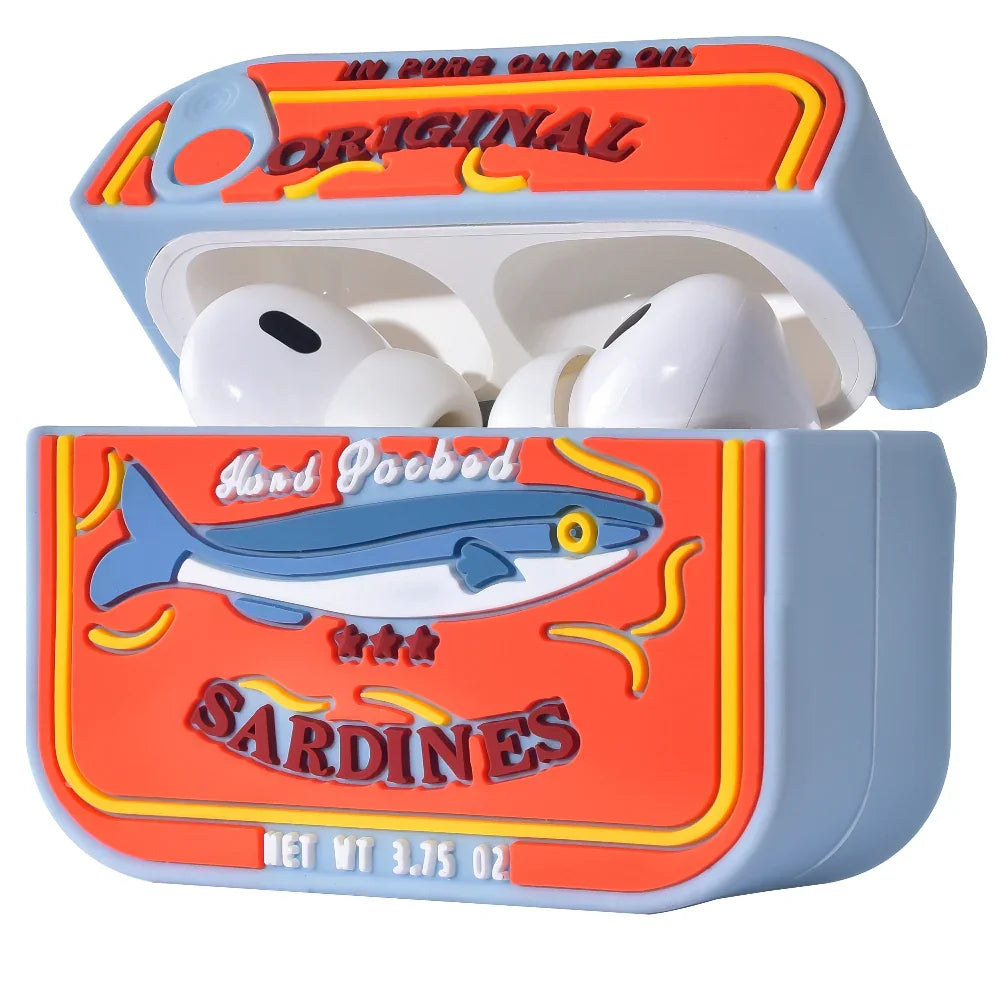 Sardines Silicone Tin AirPods Pro® Case by Posh Tech 