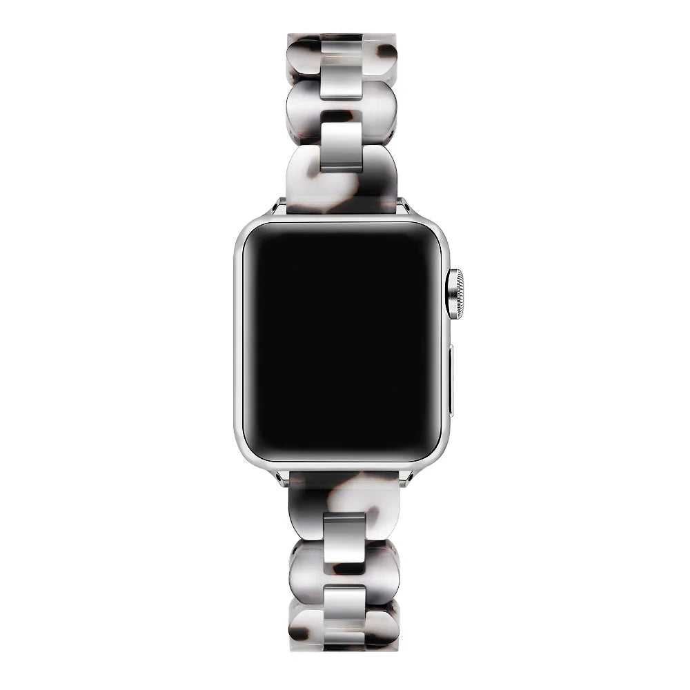 Aria Resin Band for Apple Watch® on Wrist by Posh Tech