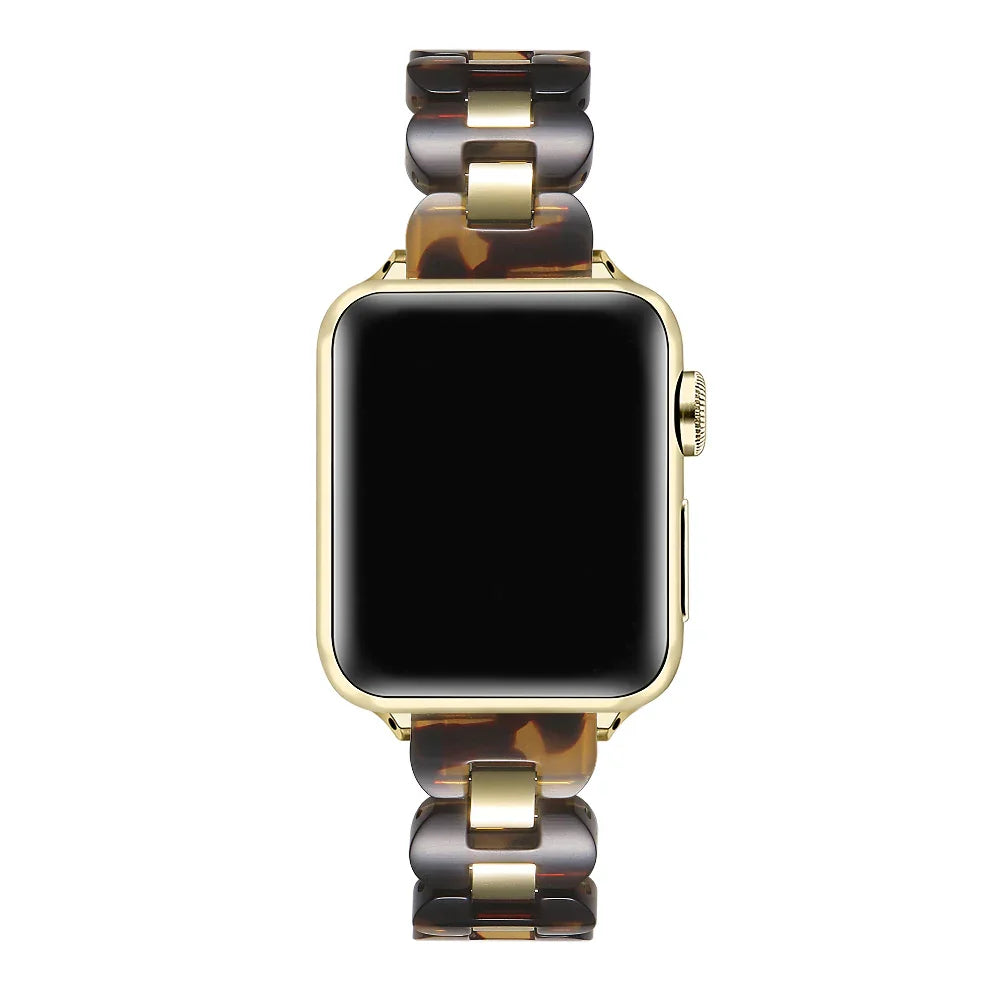 Aria Resin Band for Apple Watch® on Wrist by Posh Tech