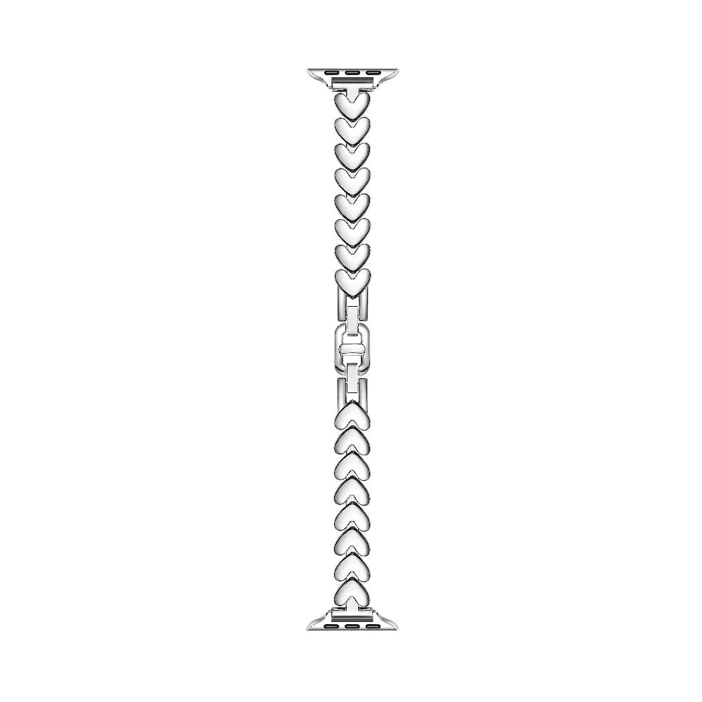 Archer Apple Watch® Band Close-Up of Brushed Links 