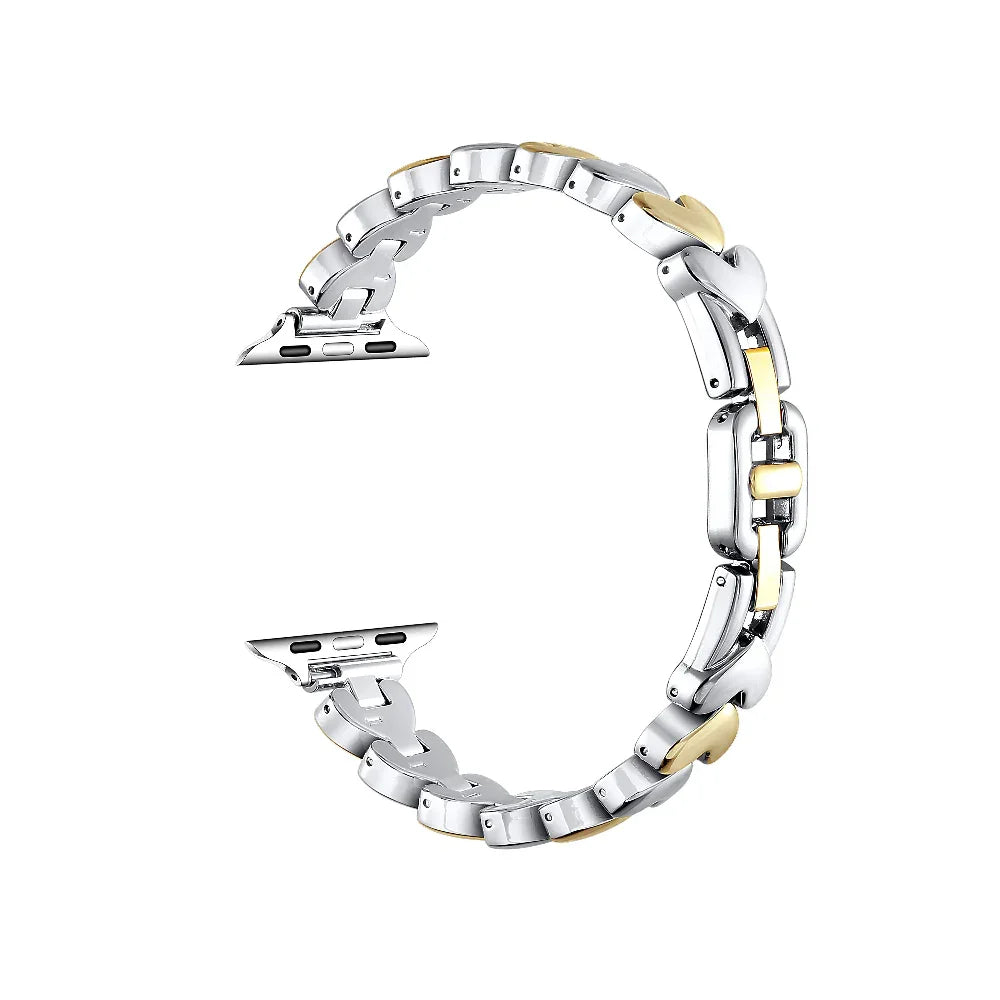 Two-Tone Stainless Steel Apple Watch® Band with Closure