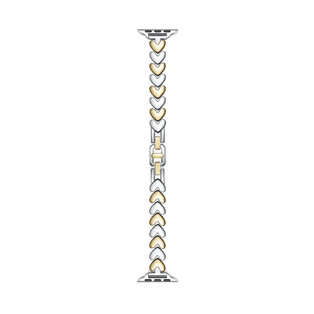 Archer Apple Watch® Band Close-Up of Brushed Links 