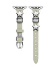 Austin Star Leather Band for Apple Watch® Buckle Closure 