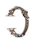 Austin Star Leather Band for Apple Watch® Buckle Closure 