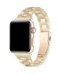 Autumn Light Tortoise Resin Apple Watch® Band by Posh Tech 