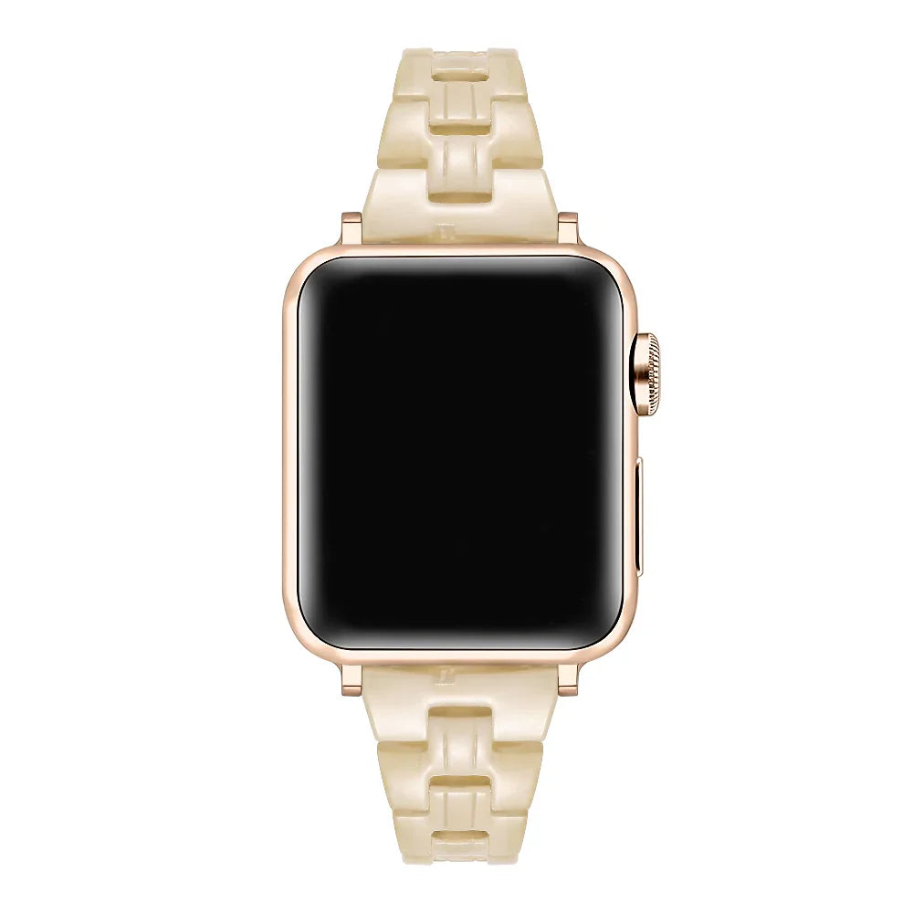 Autumn Resin Apple Watch® Band on Wrist by Posh Tech