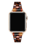 Autumn Resin Apple Watch® Band on Wrist by Posh Tech