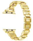 Avery Gold Stainless-Steel Band for Apple Watch® Closure and Links