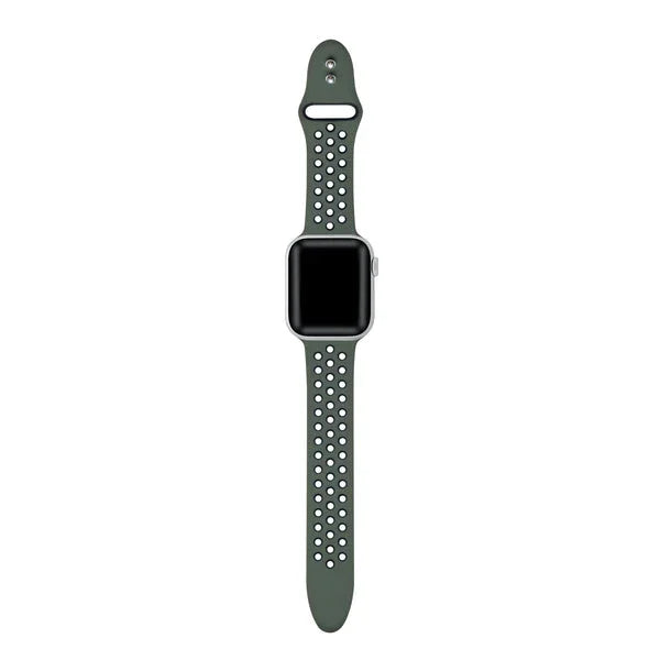 Breathable Silicone Sport Band for Apple Watch