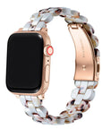 Elle Ivory Tortoise Resin Apple Watch® Band by Posh Tech 