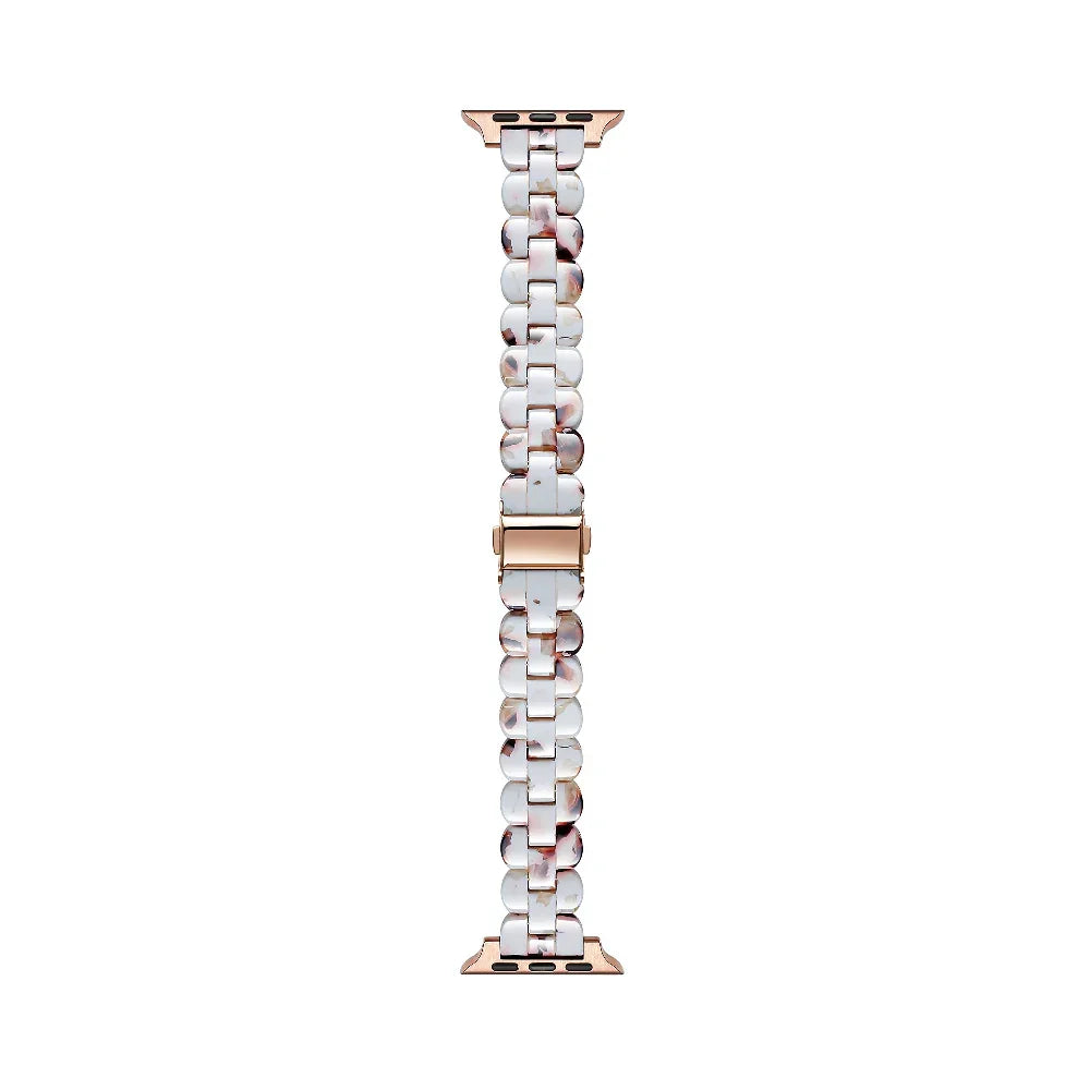 Elle Scalloped-Edge Resin Apple Watch® Band Close-Up 