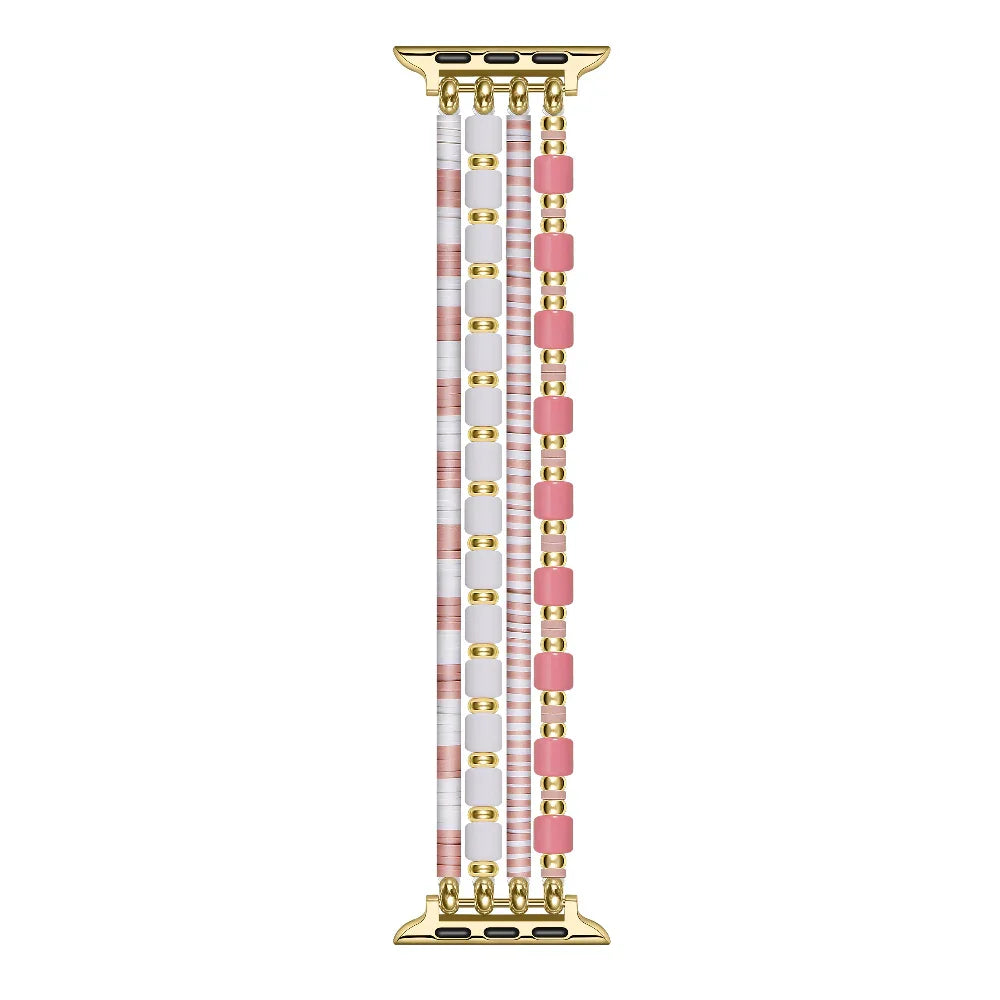 Emily Beaded Apple Watch® Band by Posh Tech Bead Detail 