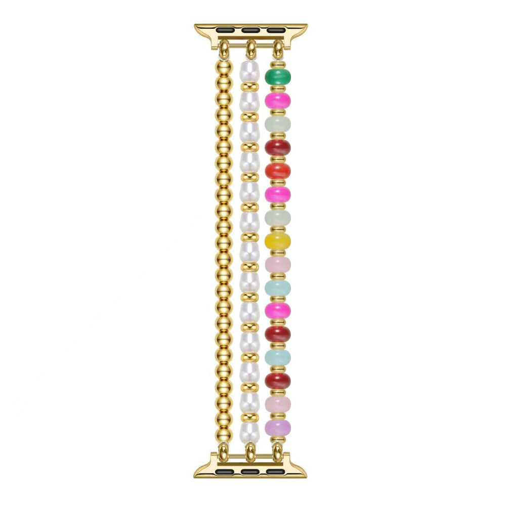 Jasmine Beaded Apple Watch® Band by Posh Tech Bead Detail 