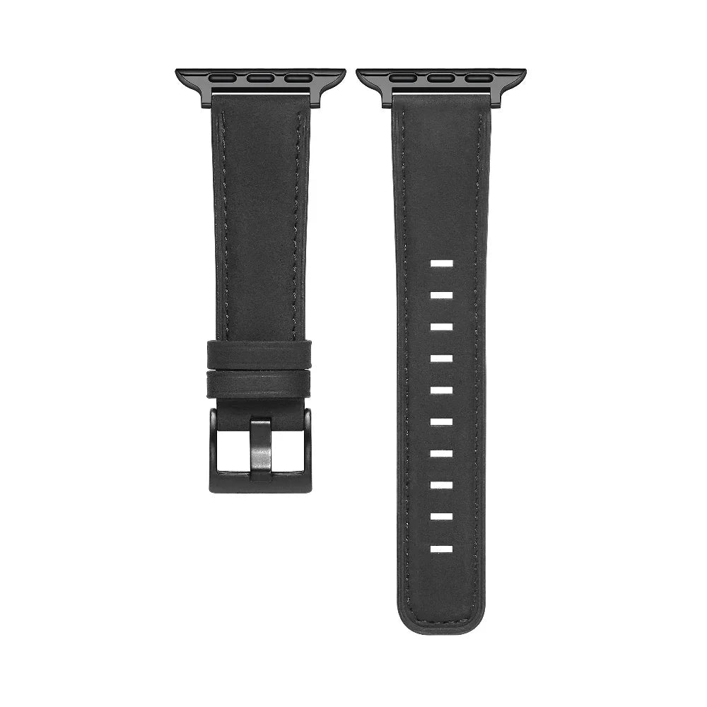 Hunt Distressed Leather Band for Apple Watch® Adapters and Closure