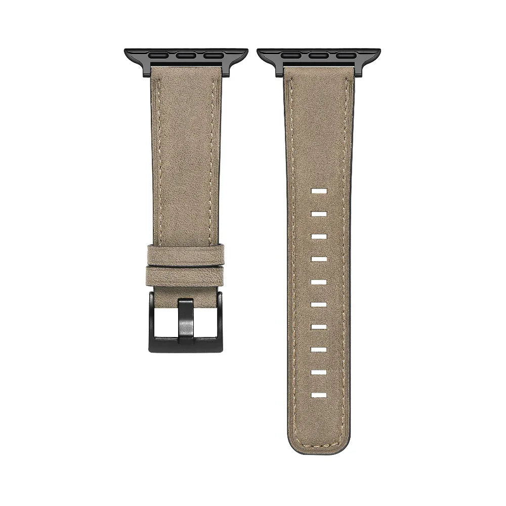 Hunt Distressed Leather Band for Apple Watch® Adapters and Closure