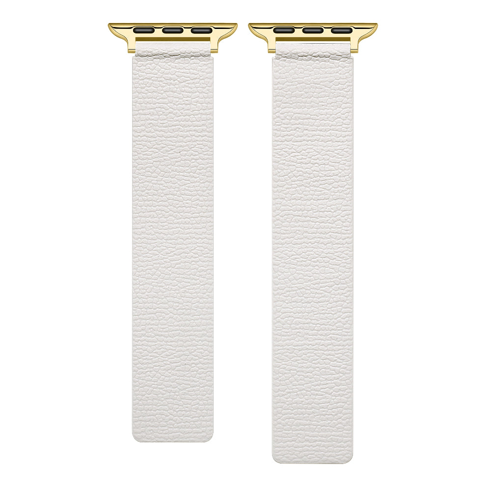 Cloud White Silicone Strap with Apple Watch Connectors