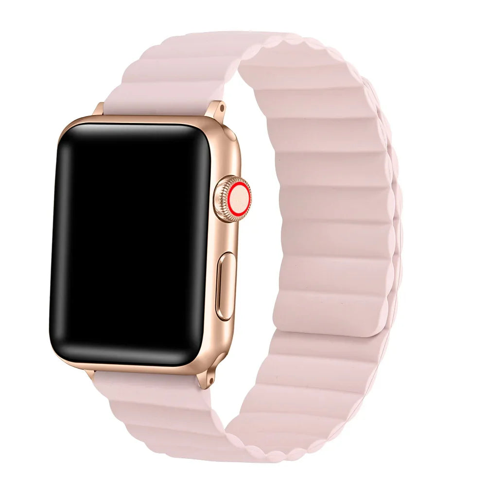 Pink Magnetic Closure Apple Watch® Band by Posh Tech 