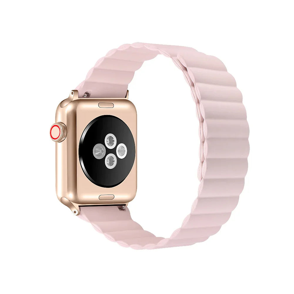 Magnetic Silicone Apple Watch® Band Closure