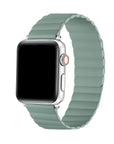 Sage Green Magnetic Closure Apple Watch® Band by Posh Tech 