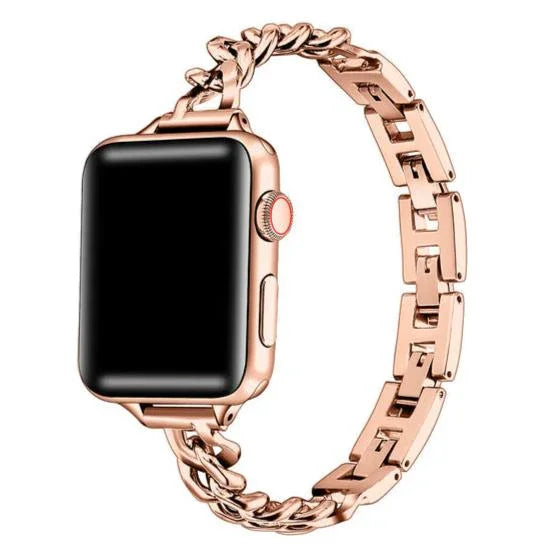 Nikki Skinny Chain-Link Replacement Band for Apple Watch