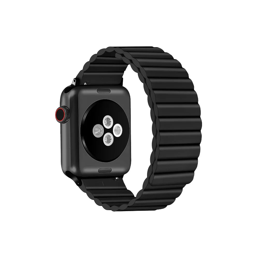 Magnetic Silicone Apple Watch® Band Closure