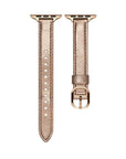Carmen Skinny Leather Apple Watch® Strap Close-Up of Closure