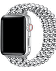 Nova Silver Stainless-Steel Bracelet Band for Apple Watch®